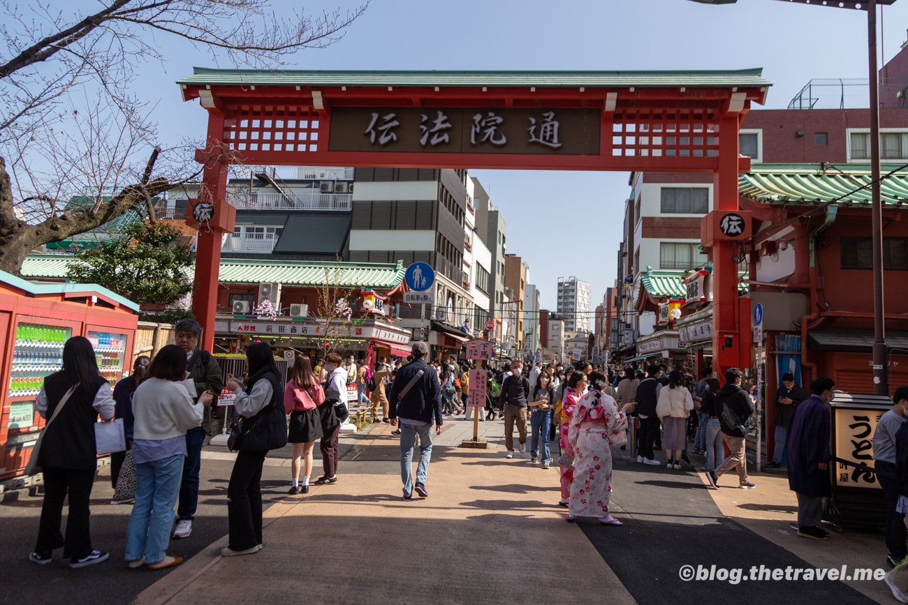 Day 2-5：淺草寺、弁天堂、伝法院通