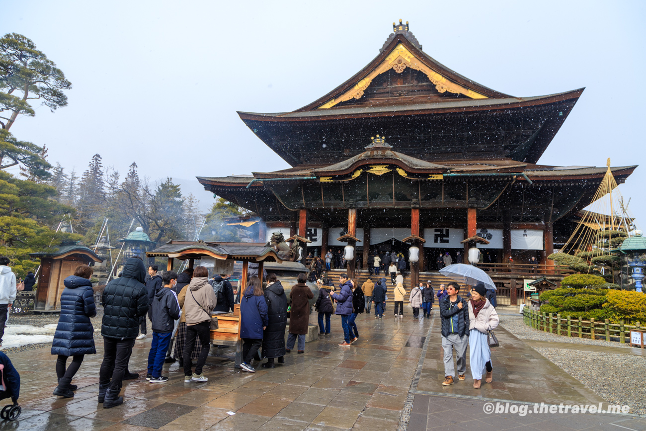 Day 3-3：善光寺、山門、本堂