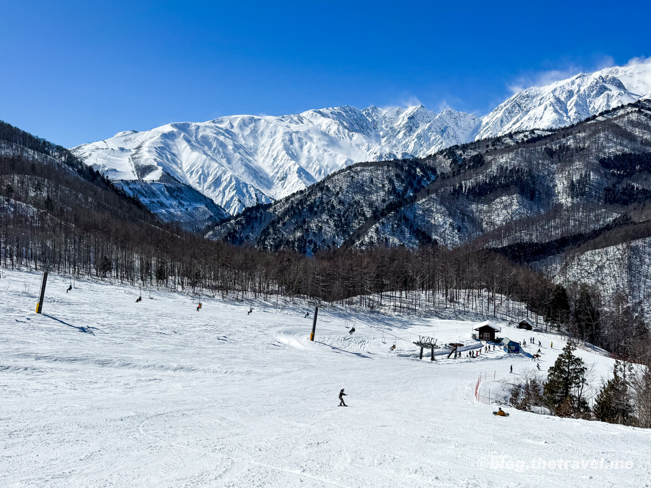 Day 5-3：白馬岩岳滑雪場、風景滑道、東坡地