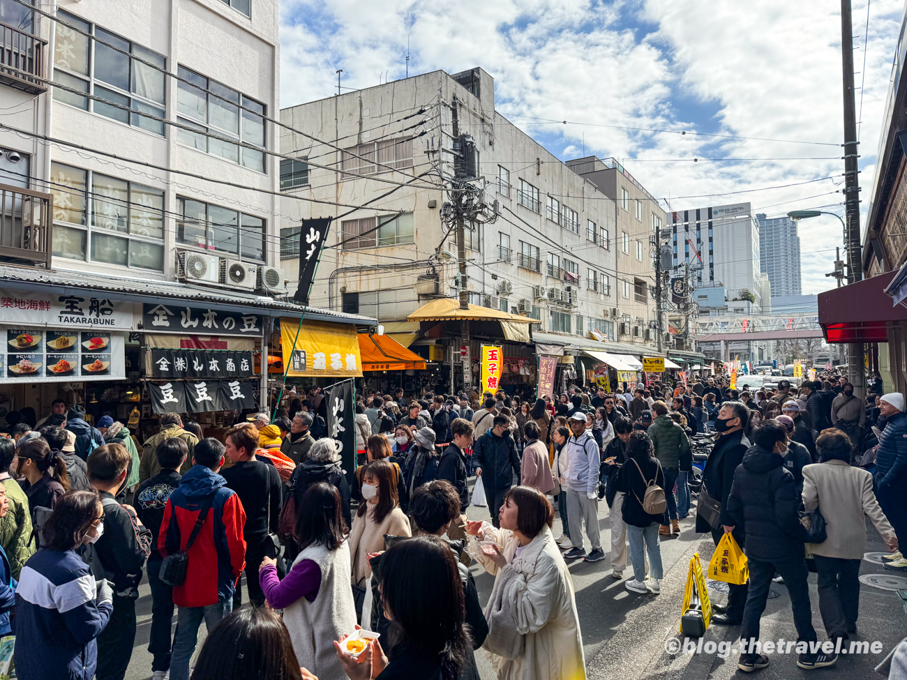 Day 9-1：上野、築地場外市場、築地日本漁港市場、松露玉子燒