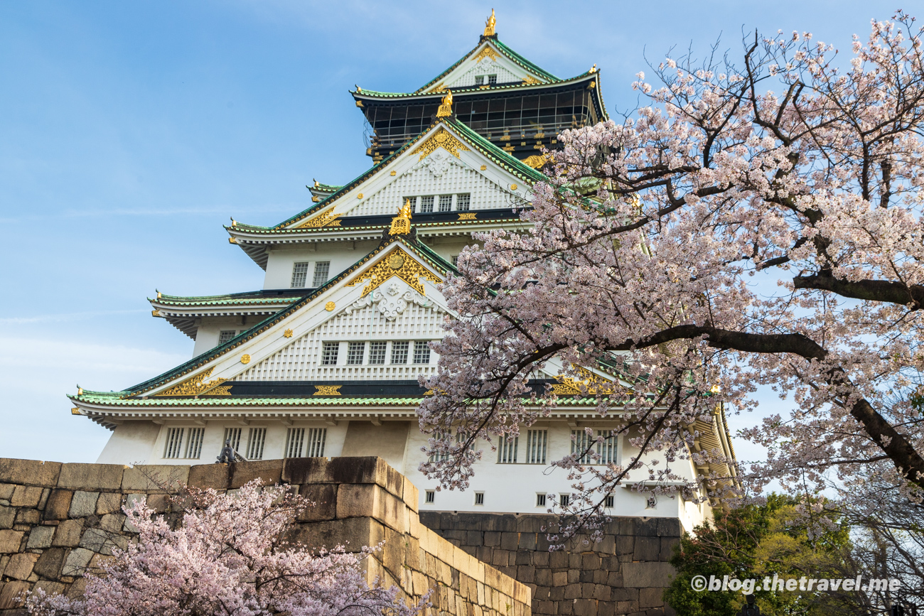 Day 10-2：大阪城、大手門、天守閣、極樂橋